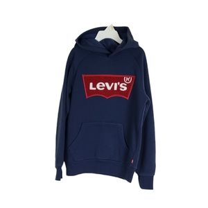 Levi's kids blue and red hoodie size s